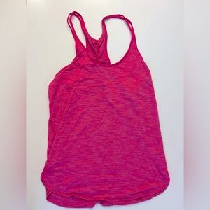 Lululemon pink tank top